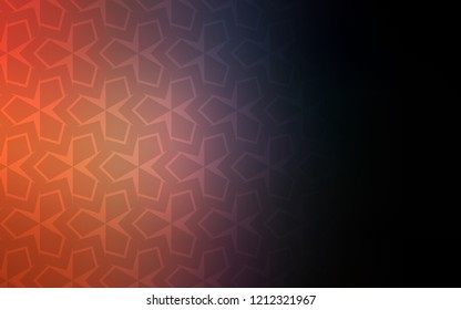 Dark Blue, Yellow vector background with rectangles. Rectangles on abstract background with colorful gradient. The template can be used as a background.