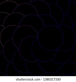 Dark Blue, Yellow vector background with circles. Glitter abstract illustration with colorful drops. Design for posters, banners.