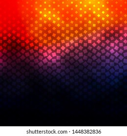 Dark Blue, Yellow vector background with rectangles. New abstract illustration with rectangular shapes. Pattern for websites, landing pages.