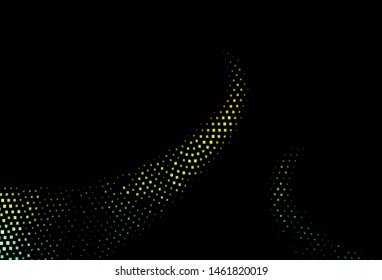 Dark Blue, Yellow vector background with rectangles. Abstract gradient illustration with rectangles. Pattern for busines ad, booklets, leaflets