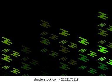 Dark Blue, Yellow vector background with straight lines. Blurred decorative design in simple style with lines. Pattern for ads, posters, banners.