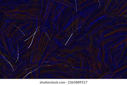 Dark Blue, Yellow vector background with lines. Shining colorful illustration in simple curve style. Business design for posters, banners.