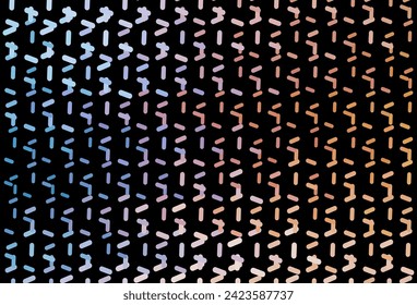 Dark Blue, Yellow vector background with straight lines. Modern geometrical abstract illustration with Lines. Pattern for ads, posters, banners.