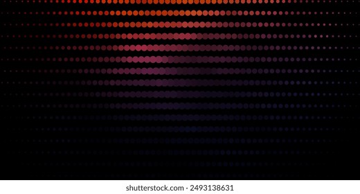Dark Blue, Yellow vector background with spots. Abstract colorful disks on simple gradient background. Pattern for websites.