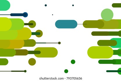 Dark Blue, Yellow vector background with straight lines. Decorative shining illustration with lines on abstract template. The template can be used as a background.
