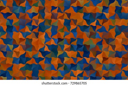 Dark Blue, Yellow vector bandy pattern. An elegant bright illustration with gradient. The template can be used as a background for cell phones.