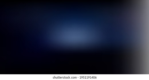 Diseño oscuro azul, amarillo para el desenfoque vectorial. Ilustración colorida con gradiente en estilo abstracto. Fondo para teléfonos móviles.