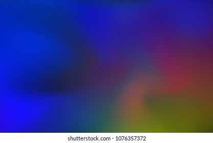 Dark Blue, Yellow vector blurred shine abstract cover. Glitter abstract illustration with an elegant design. Brand-new style for your business design.