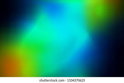 Dark Blue, Yellow vector blurred bright pattern. Brand-new colored illustration in blurry style with gradient. The elegant pattern can be used as part of a brand book.