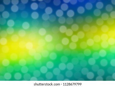 Dark Blue, Yellow vector blurred bright background. Colorful illustration in abstract style with gradient. Brand new style for your business design.