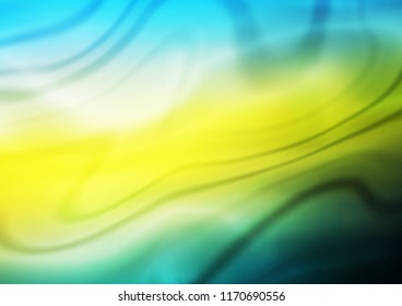 Dark Blue, Yellow vector blurred pattern. Shining colored illustration in a Brand new style. The textured pattern can be used for background.