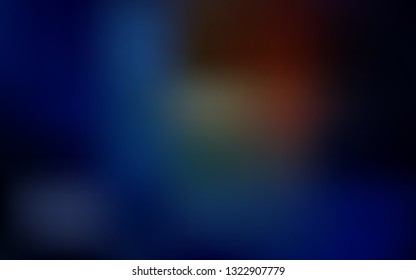 Dark Blue, Yellow vector blurred shine abstract texture. Abstract colorful illustration with gradient. New design for your business.