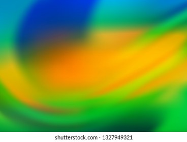 Dark Blue, Yellow vector blurred background. Shining colorful illustration in a Brand new style. A new texture for your design.