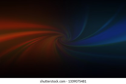 Dark Blue, Yellow vector blurred template. Colorful illustration in abstract style with gradient. The best blurred design for your business.