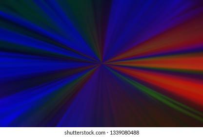 Dark Blue, Yellow vector blurred shine abstract template. Shining colored illustration in smart style. New style for your business design.