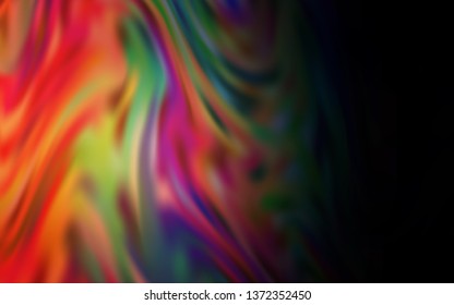 Dark Blue, Yellow vector blurred template. A completely new colored illustration in blur style. Completely new design for your business.