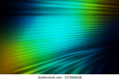 Dark Blue, Yellow vector blurred shine abstract background. New colored illustration in blur style with gradient. New way of your design.