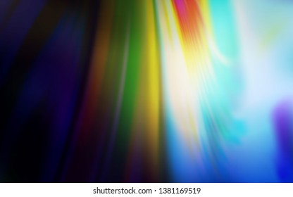 Dark Blue, Yellow vector blurred shine abstract texture. Shining colored illustration in smart style. New way of your design.