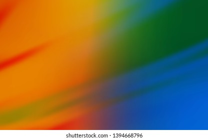 Dark Blue, Yellow vector blurred pattern. Shining colored illustration in smart style. New style for your business design.