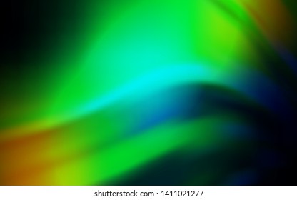 Dark Blue, Yellow vector blurred background. A completely new colored illustration in blur style. Background for a cell phone.