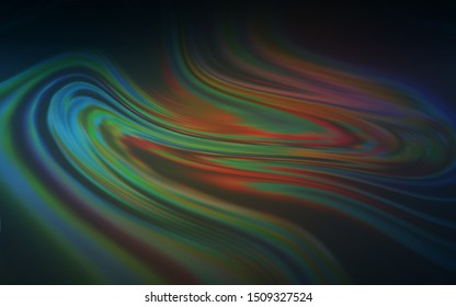 Dark Blue, Yellow vector blurred shine abstract background. Glitter abstract illustration with gradient design. New way of your design.