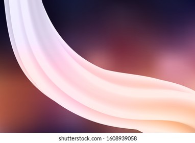 Dark Blue, Yellow vector blurred shine abstract background. Modern abstract illustration with gradient. Background for designs.