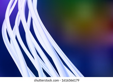 Dark Blue, Yellow vector blurred bright pattern. New colored illustration in blur style with gradient. New style for your business design.
