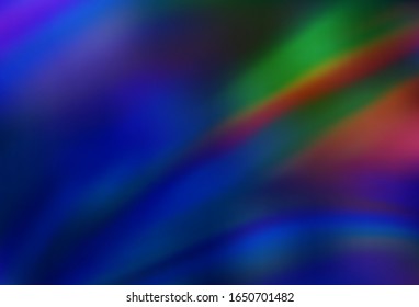Planta borrosa de vector amarillo, azul oscuro. Ilustración abstracta de color con degradado. Fondo para un teléfono móvil.