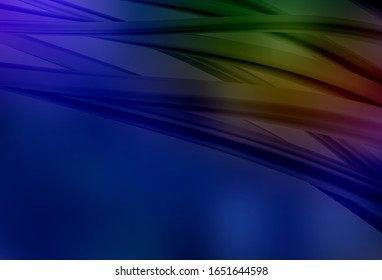 Dark Blue, Yellow vector blurred pattern. New colored illustration in blur style with gradient. Elegant background for a brand book.