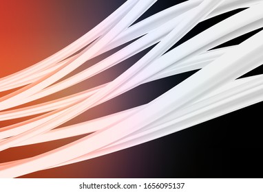 Azul oscuro, vector amarillo borrosa textura brillante. Una ilustración de color completamente nueva en un estilo borroso. El mejor diseño borroso para su negocio.