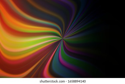 Dunkelblau, Gelbe Vektorillustration unscharf helle Textur. Farbige abstrakte Illustration mit Farbverlauf. Neues Design für Ihr Unternehmen.