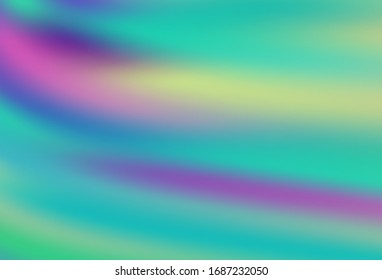 Dark Blue, Yellow vector blurred shine abstract texture. Glitter abstract illustration with gradient design. Completely new design for your business.
