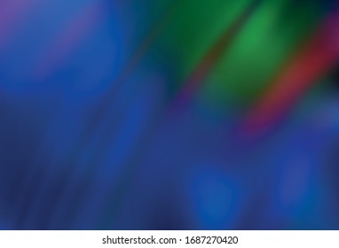 Dark Blue, Yellow vector blurred shine abstract background. An elegant bright illustration with gradient. Completely new design for your business.