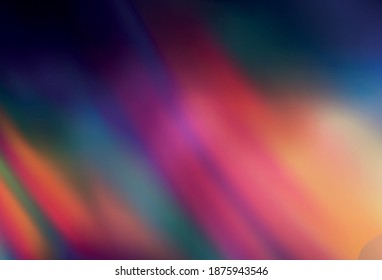 Dark Blue, Yellow vector blurred shine abstract texture. Shining colorful illustration in smart style. New style for your business design.