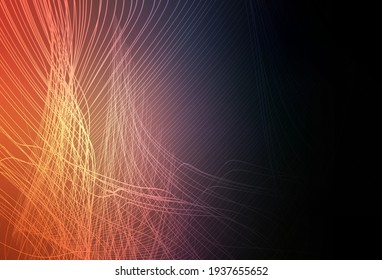Dark Blue, Yellow vector blurred bright texture. Colorful abstract illustration with gradient. New way of your design.