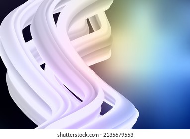 Dark Blue, Yellow vector blurred pattern. Colorful abstract illustration with gradient. Completely new design for your business.