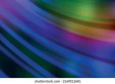 Dark Blue, Yellow vector blurred pattern. Shining colorful illustration in smart style. The best blurred design for your business.