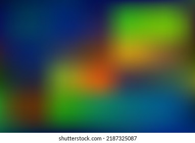 Dark Blue, Yellow vector blurred shine abstract pattern. Colorful abstract illustration with gradient. Sample for your creative designs.