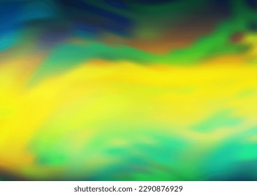 Dark Blue, Yellow vector blurred shine abstract background. An elegant bright illustration with gradient. Brand new style for your business design.