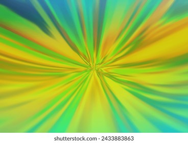 Dark Blue, Yellow vector blurred bright template. Modern geometrical abstract illustration with gradient. A completely new design for your business.