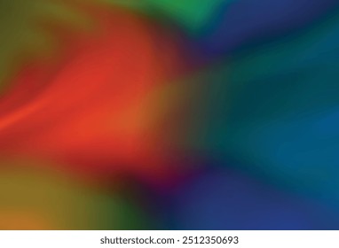 Dark Blue, Yellow vector blurred pattern. Colorful illustration in abstract style with gradient. New style for your business design.