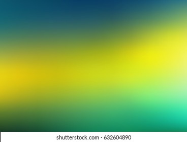 Dark Blue, Yellow vector blurred pattern. Brand-new colored illustration in blurry style with gradient. A completely new template for your business design.