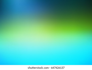 Dark Blue, Yellow vector blurred shine abstract background. Creative illustration in halftone style with gradient. Brand-new style for your business design.
