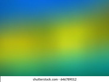 Dark Blue, Yellow vector blurry bright background. Shine colored background in brand-new style with gradient.