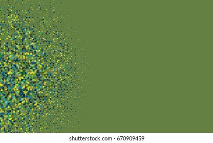 Dark Blue, Yellow vector blurry hexagon background design. Geometric background in Origami style with gradient. 