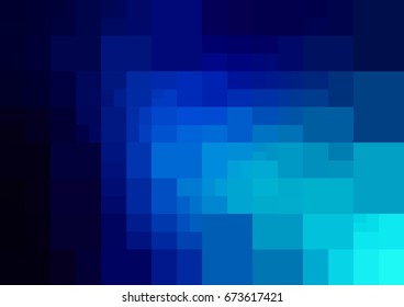 Dark Blue, Yellow vector blurry rectangle background design. Geometric background in Origami style with gradient. 