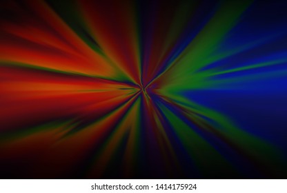 Dark Blue, Yellow vector colorful abstract texture. Modern abstract illustration with gradient. New way of your design.