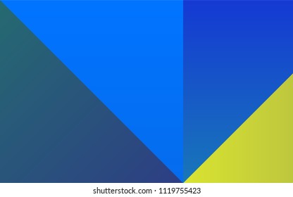 Dark Blue, Yellow vector cover with colorful palette. Abstract palette with samples of rainbow colors. Smart set of colors for your work as a designer.