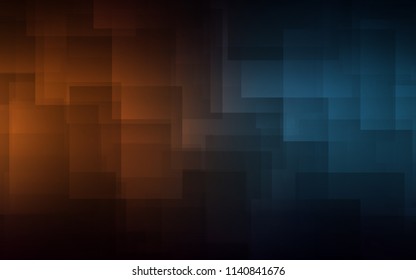 Dark Blue, Yellow vector cover with stright stripes. Modern geometrical abstract illustration with Lines. The pattern for ad, booklets, leaflets.