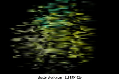 Dark Blue, Yellow vector cover with long lines. Glitter abstract illustration with colored sticks. The pattern can be used as ads, poster, banner for commercial.